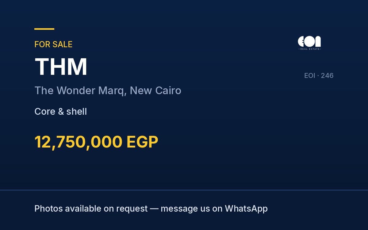 Townhouse for sale in The Wonder Marq